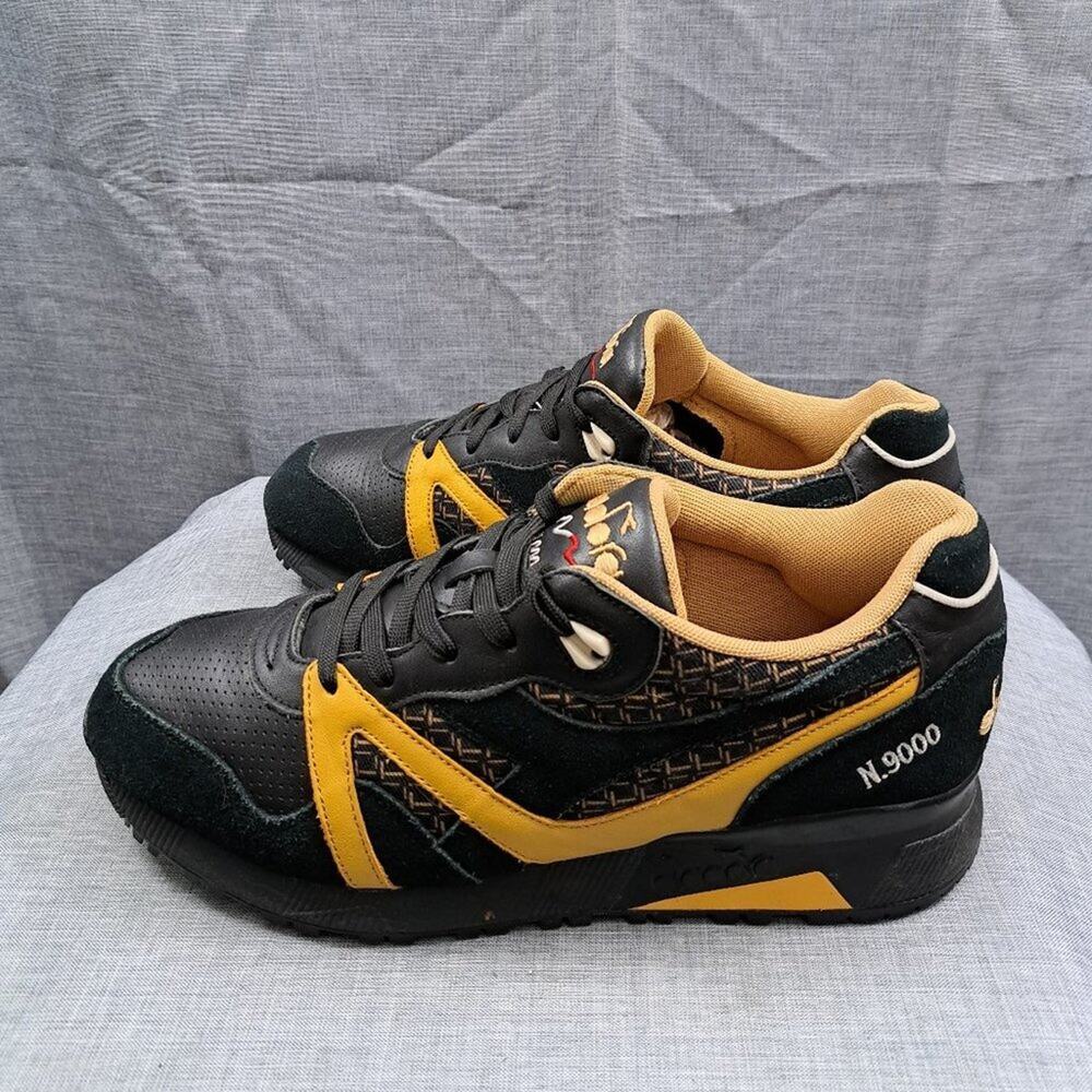 %DIADORA N9000 LITTLE ITALY 80013 BLACK Size 11.5 MEN / A 51